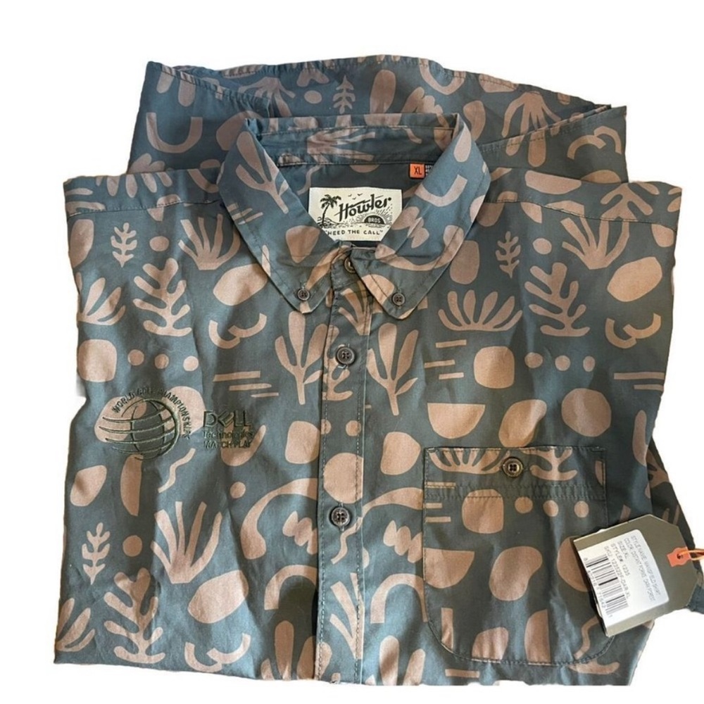Howler Bros “Heed The Call” Mens XL World Golf Special Edition Dell Match NWT